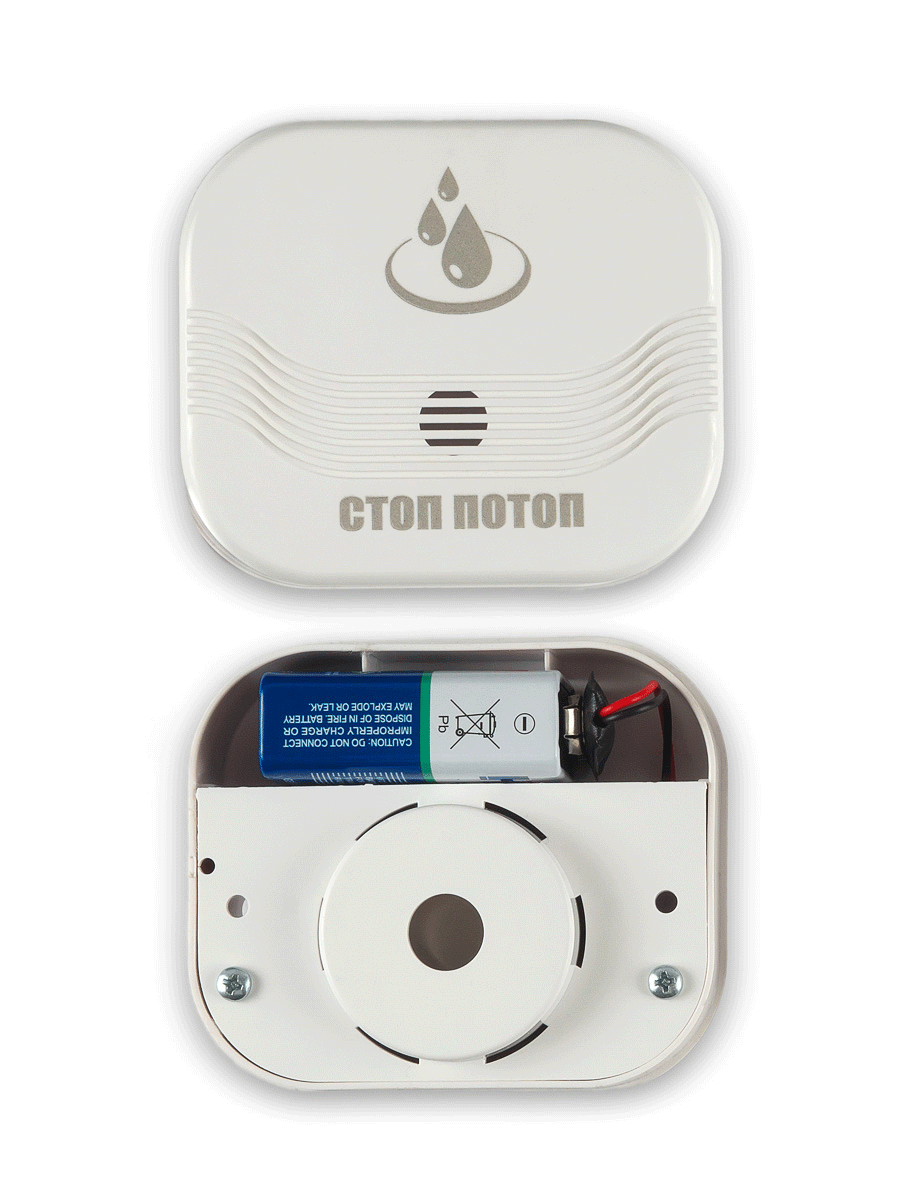 Датчик протечки воды СТОП-ПОТОП /без батарейки/ Датчик протечки воды – СТОП-ПОТОП