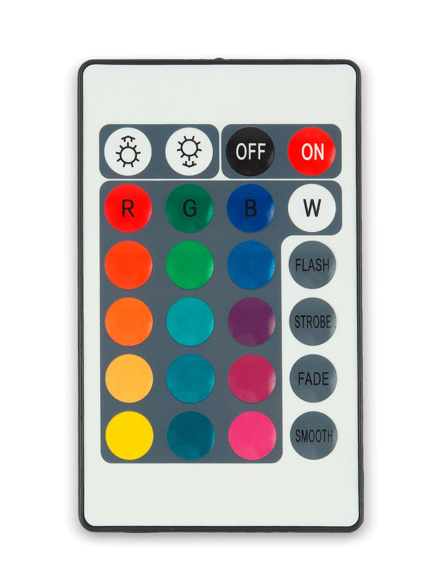 Пульт для контроллера RGB светодиодных лент ИК Пульт для контроллера RGB светодиодных лент