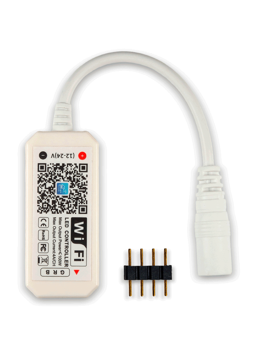 Wi-Fi контроллер RGB для светодиодной ленты Wi-Fi контроллер RGB для светодиодной ленты