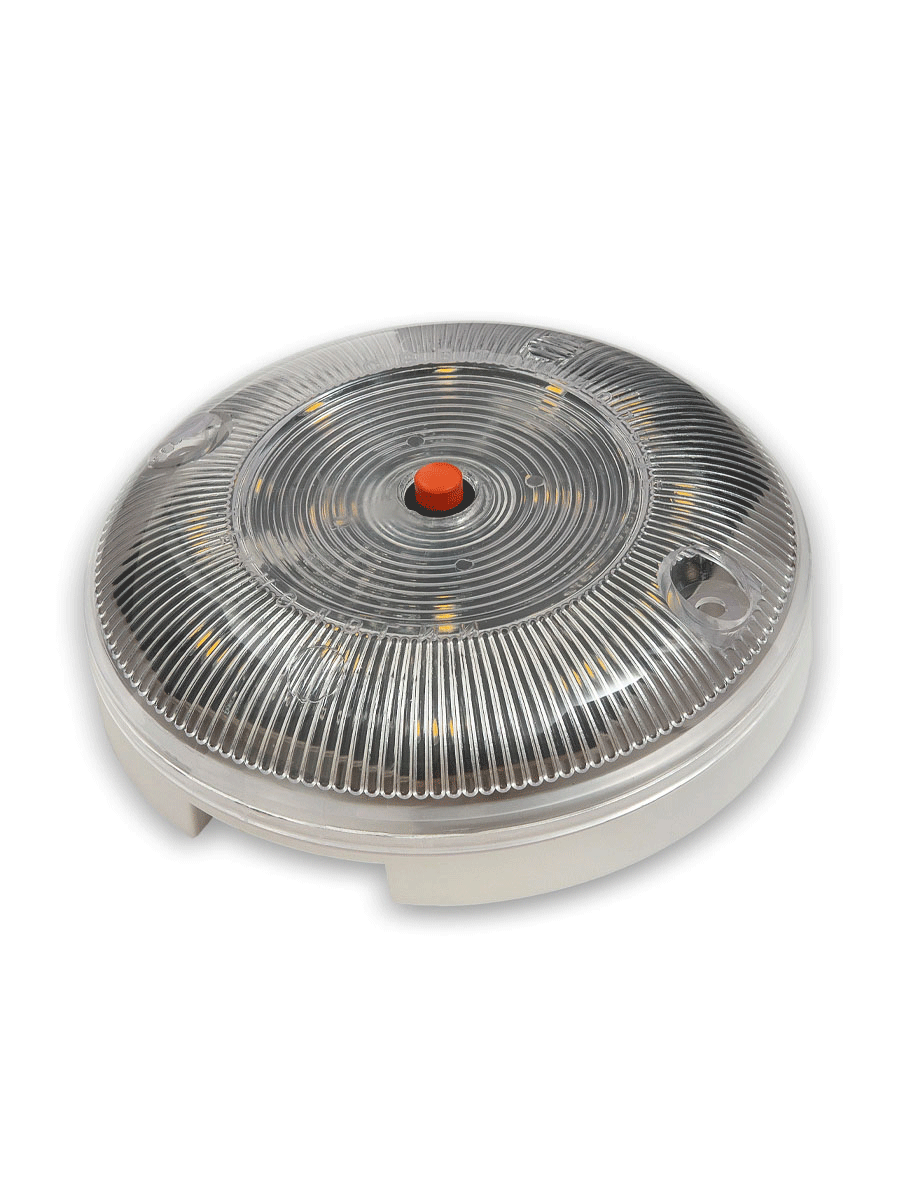 Светильник светодиодный круглый 12 Вольт с кнопкой Светильник светодиодный круглый 12 Вольт с кнопкой